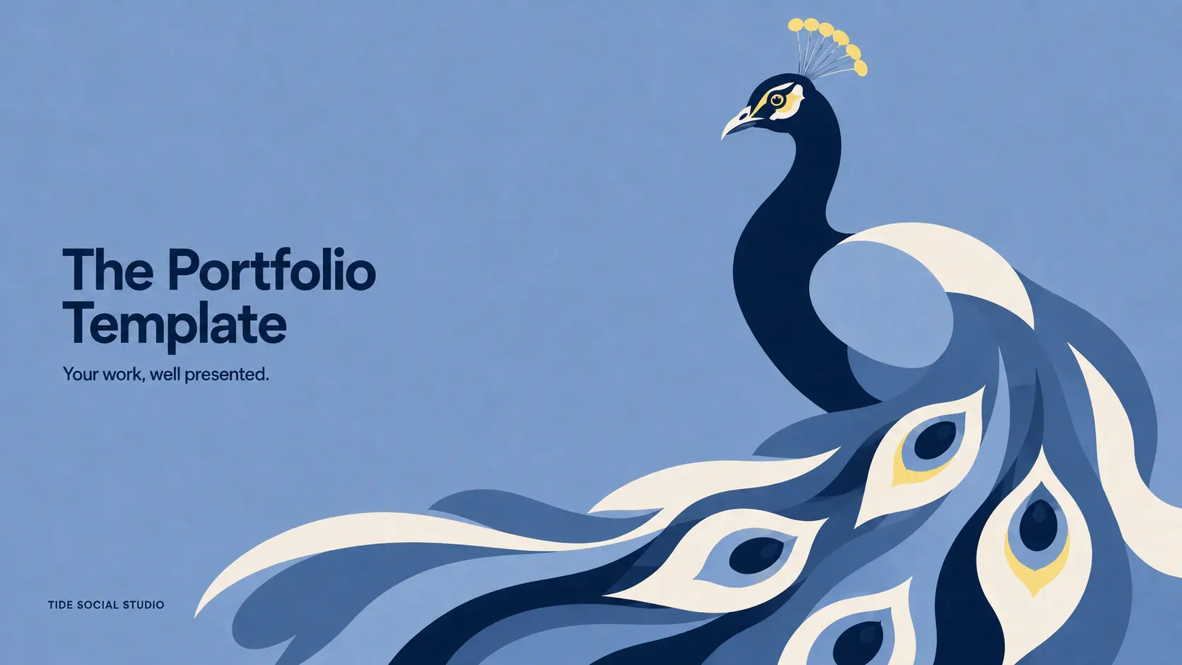 The Portfolio Template cover